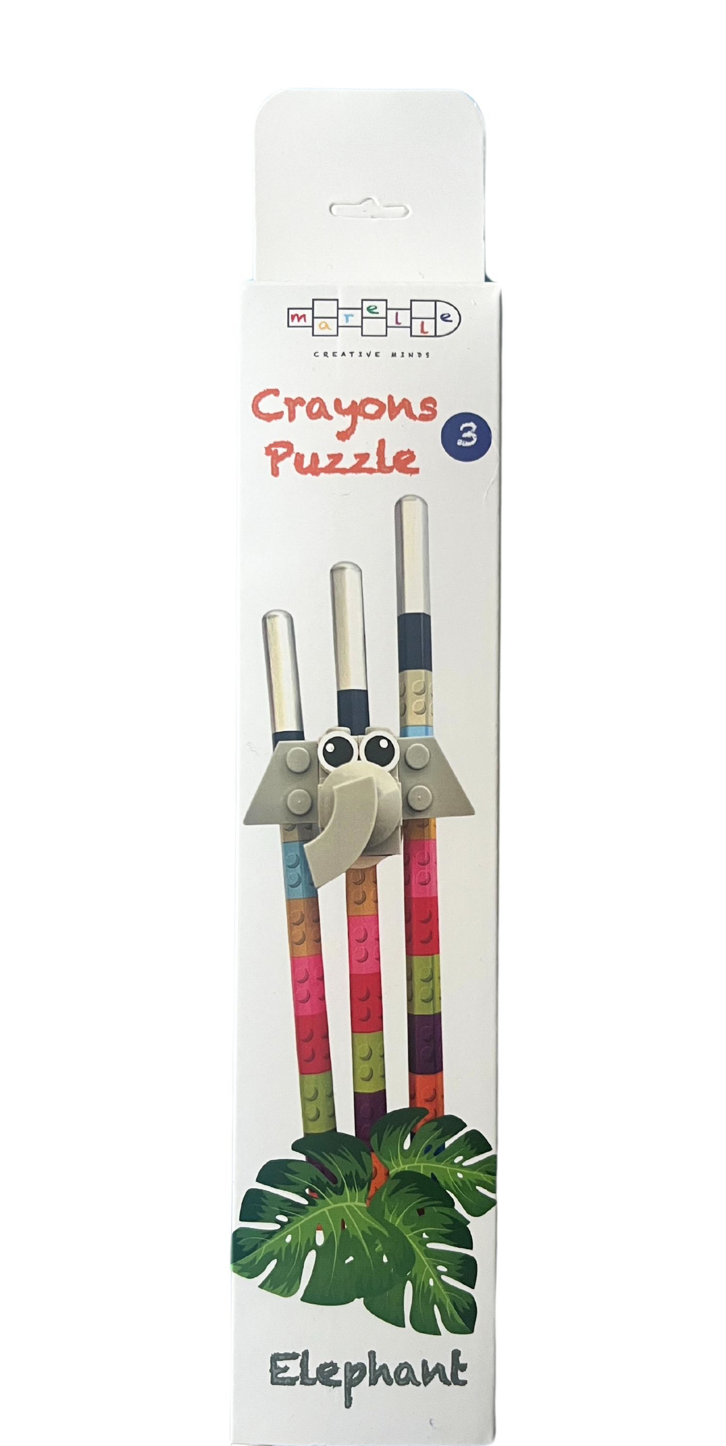 Lot de 12 Crayons Building Blocks