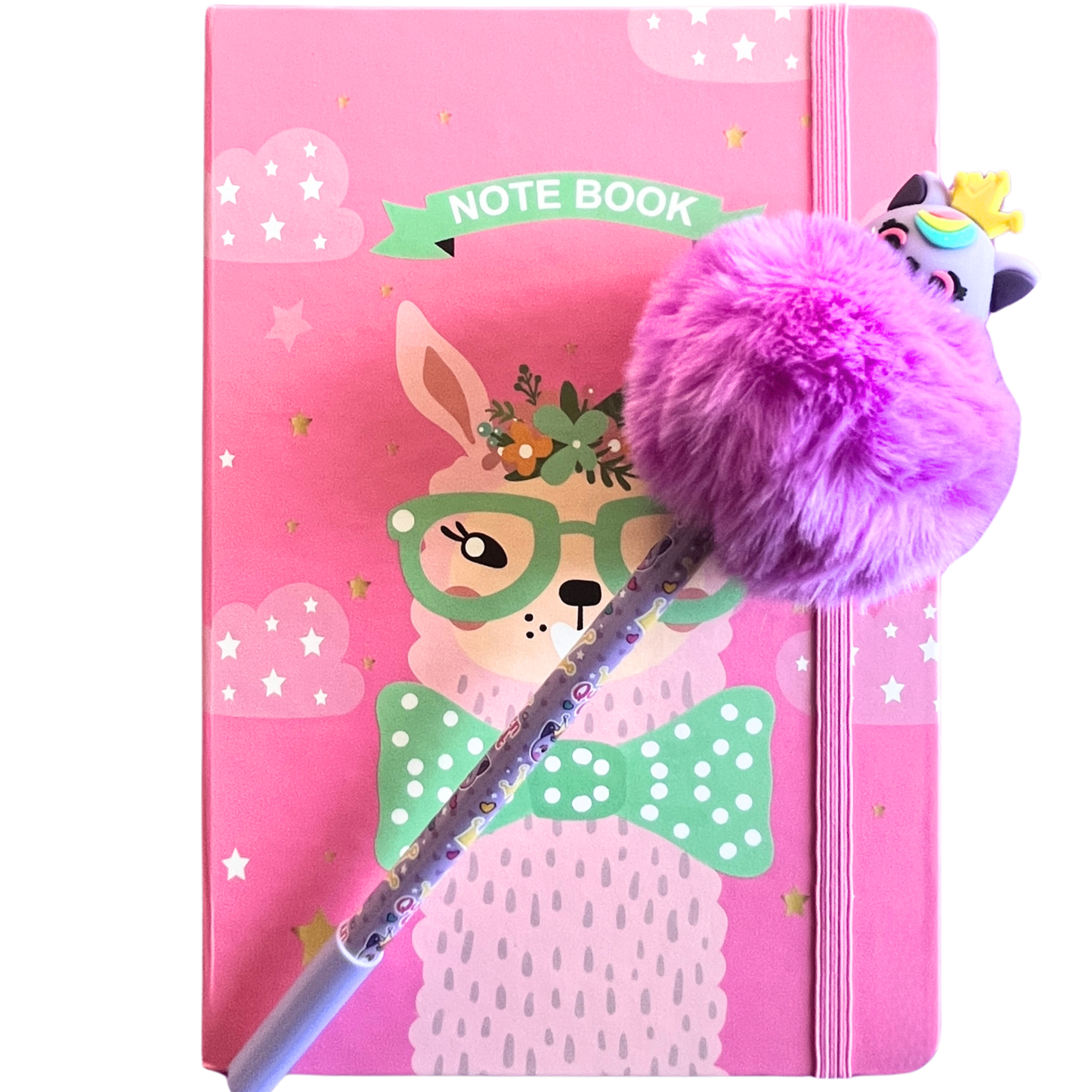 Stylo Pompom - Violet