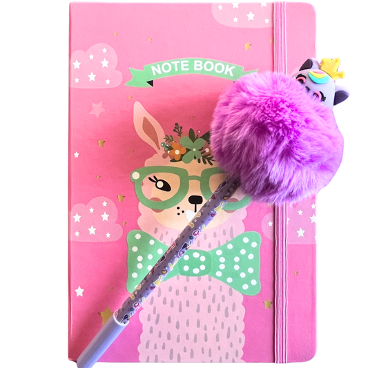 Stylo Pompom - Violet