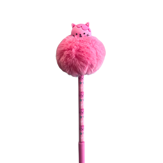 Stylo Pompom - Rose