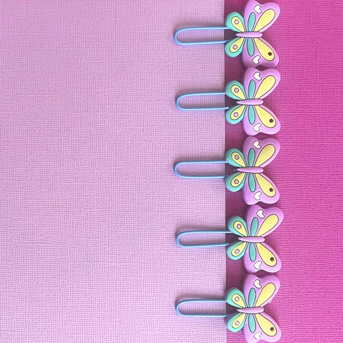 Trombones XL Papillons Lavende - Lot de 10