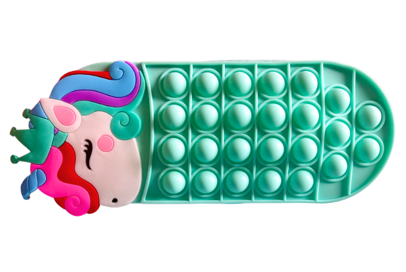 Trousse Pop It - Turquoise