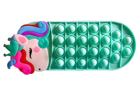 Trousse Pop It - Turquoise