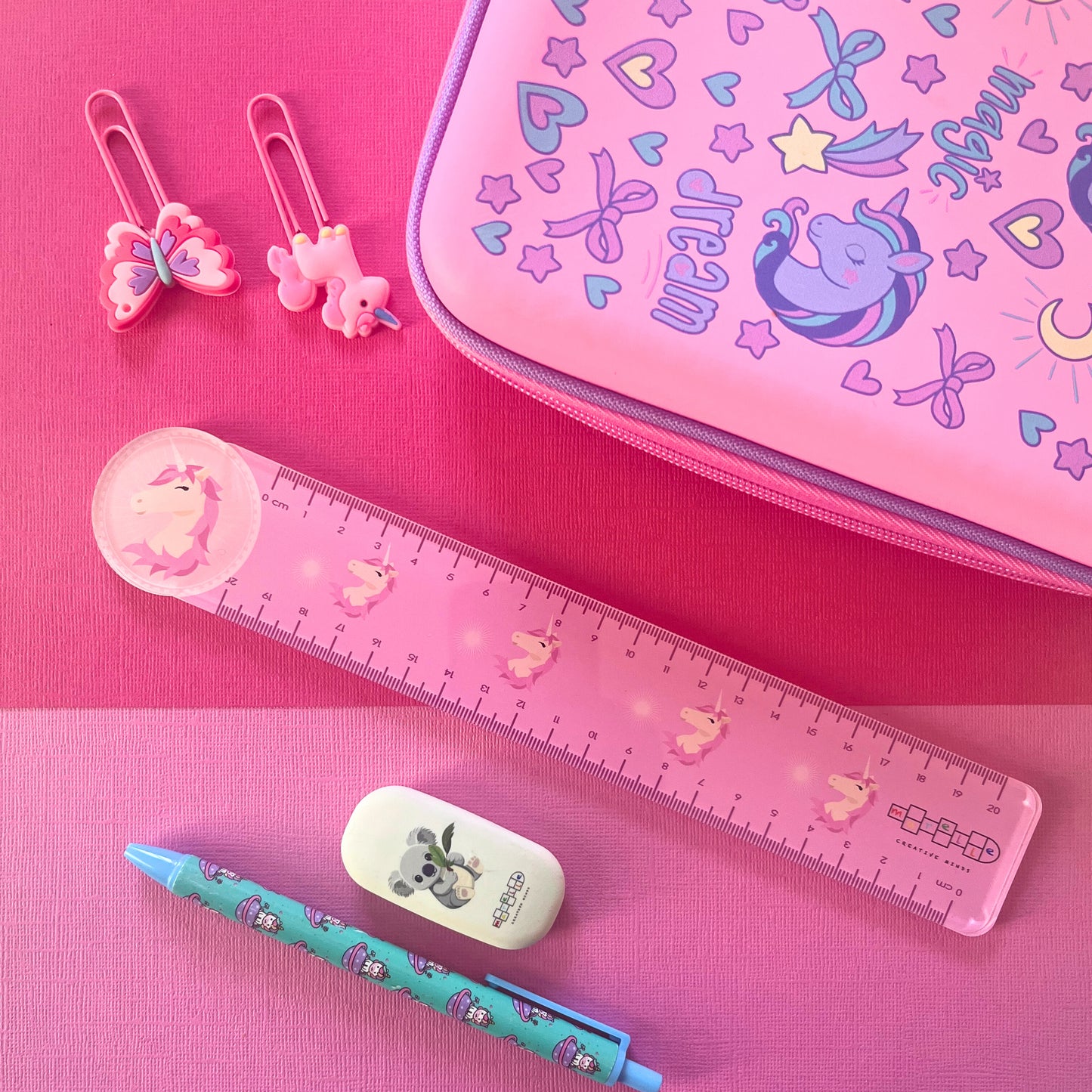 Trousse Coque Purple Unicorn